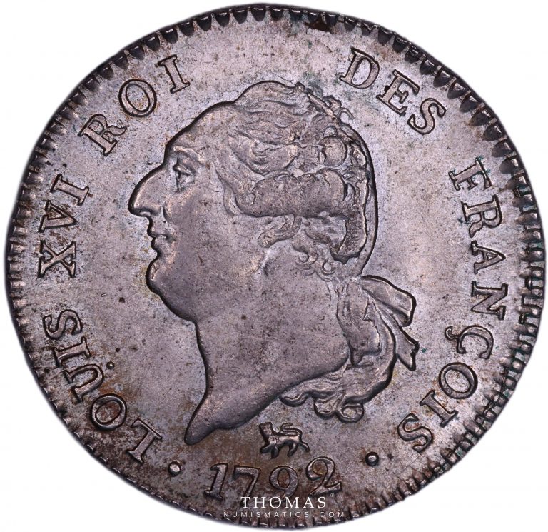 Louis XVI Sol à l écu 1782 R Orléans Thomas Numismatics