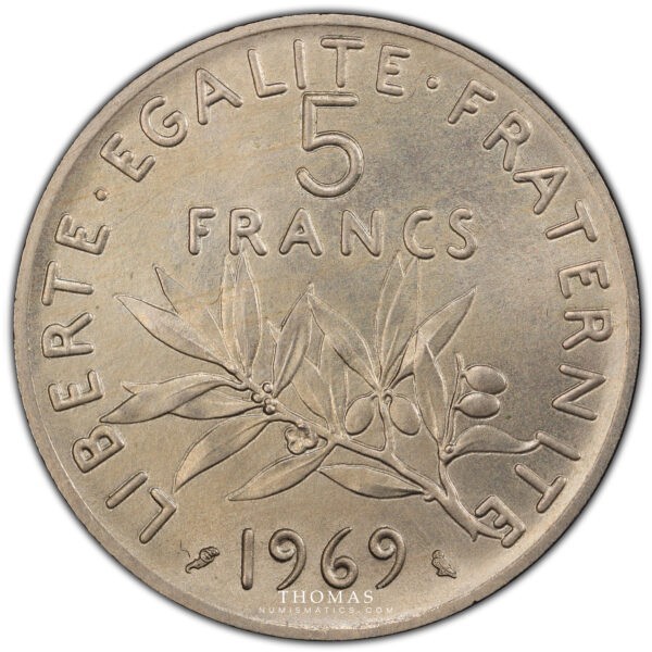 1 franc semeuse 1978 frappée sur flan 20 centimes marianne Fautée