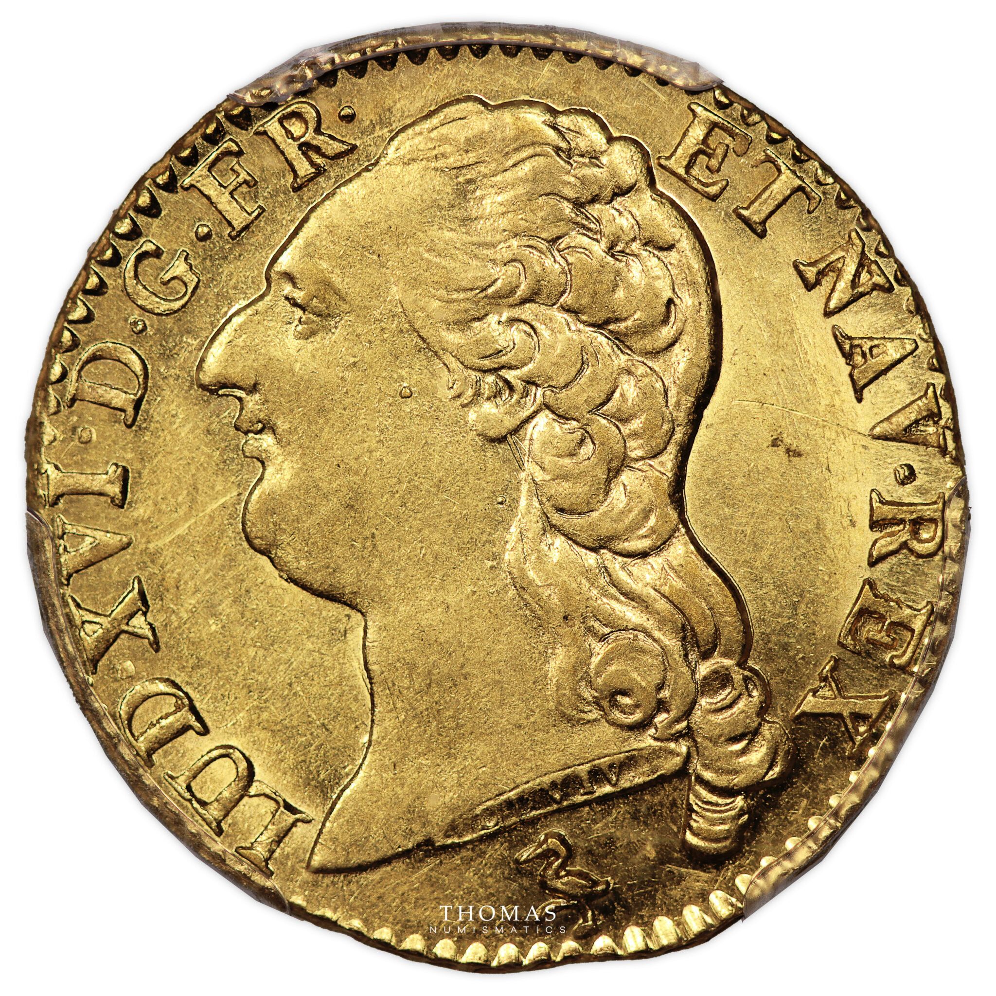 Coin France Louis Xvi Gold Louis D Or La T Te Nue A Paris