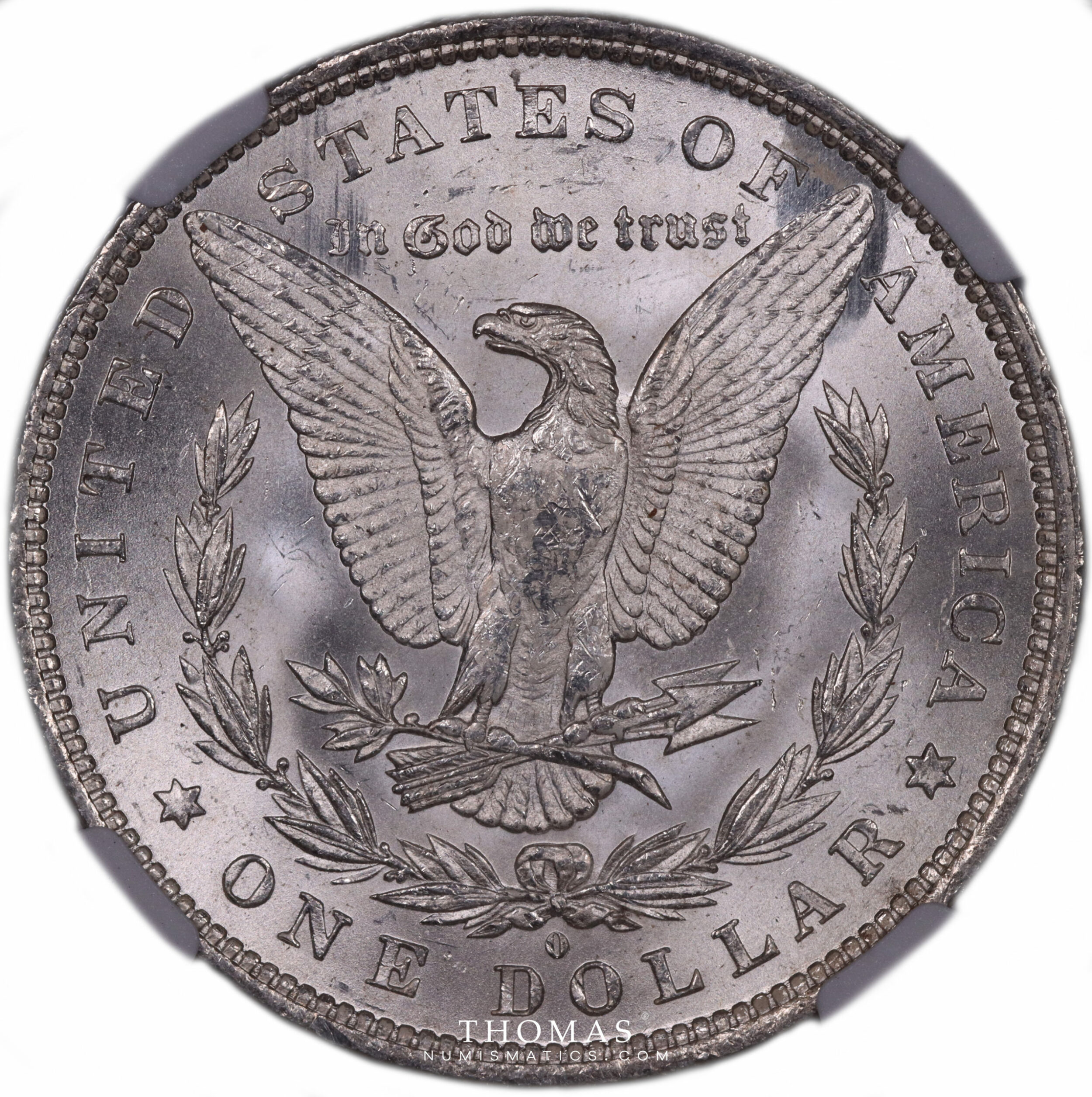 United-states - 1 Dollar Morgan 1883 O - NGC MS 63 - New York Bank