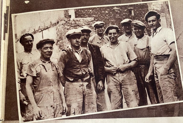 Portrait des ouvriers du trésor de la Rue Mouffetard