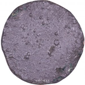 Essai louis xvi 1/20 d'écu au buste fort uniface revers