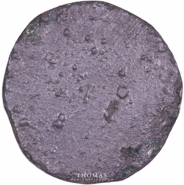 Louis XVI - Tin trial obverse du 1/20 Écu au buste fort - Uniface reverse