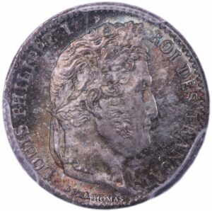 french modern coin Louis philippe I-quart franc-1838 A obverse