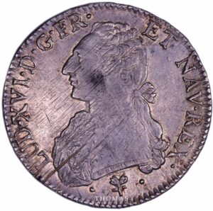 Monnaie louis xvi écu 1788 L Bayonne avers
