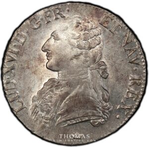 French coin louis xvi Ecu 1788 M obverse