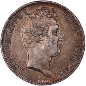 5 francs 1831 L Bayonne louis philippe I avers