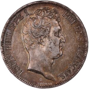 5 francs 1831 L Bayonne louis philippe I obverse