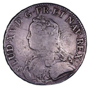 French royal coins  louis xv ecu 1731 T Nantes obverse