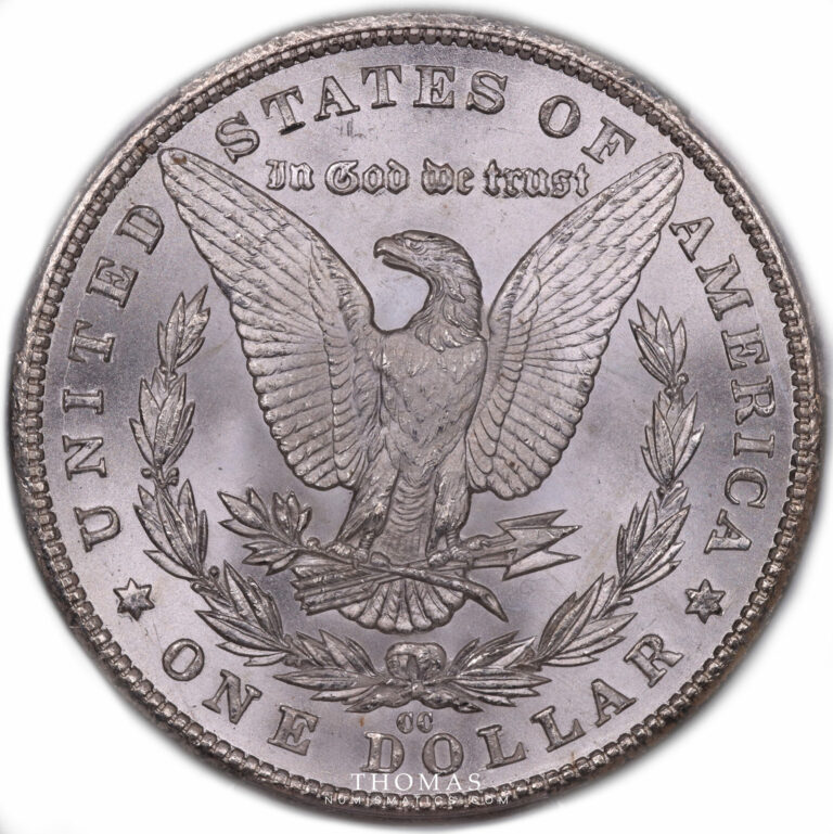 United-states 1 dollar Morgan 1881 CC reverse