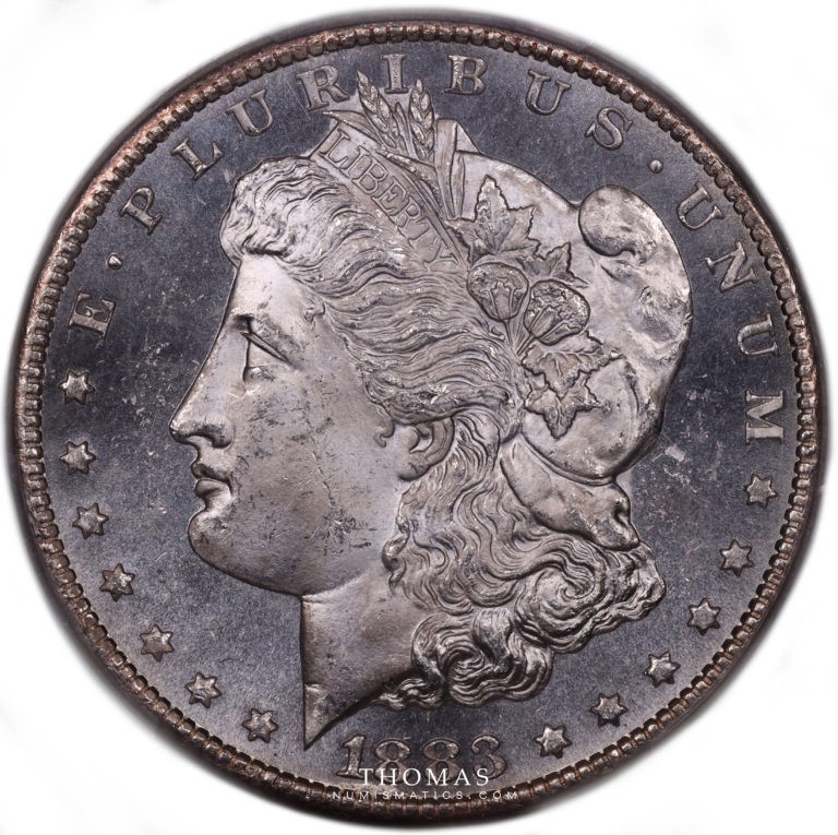 états-unis 1 dollar morgan 1883 CC avers