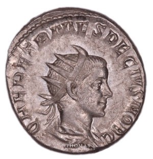 monnaie romaine herennius etruscus avers