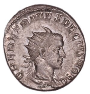 roman coin herennius etruscus obverse medal strike -3