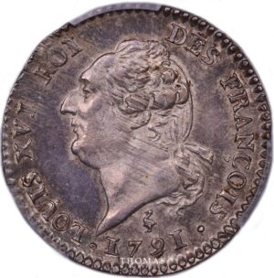 Louis xvi 15 sols 1791 A obverse