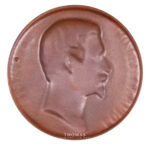 Médaille napoléon III uniface revers
