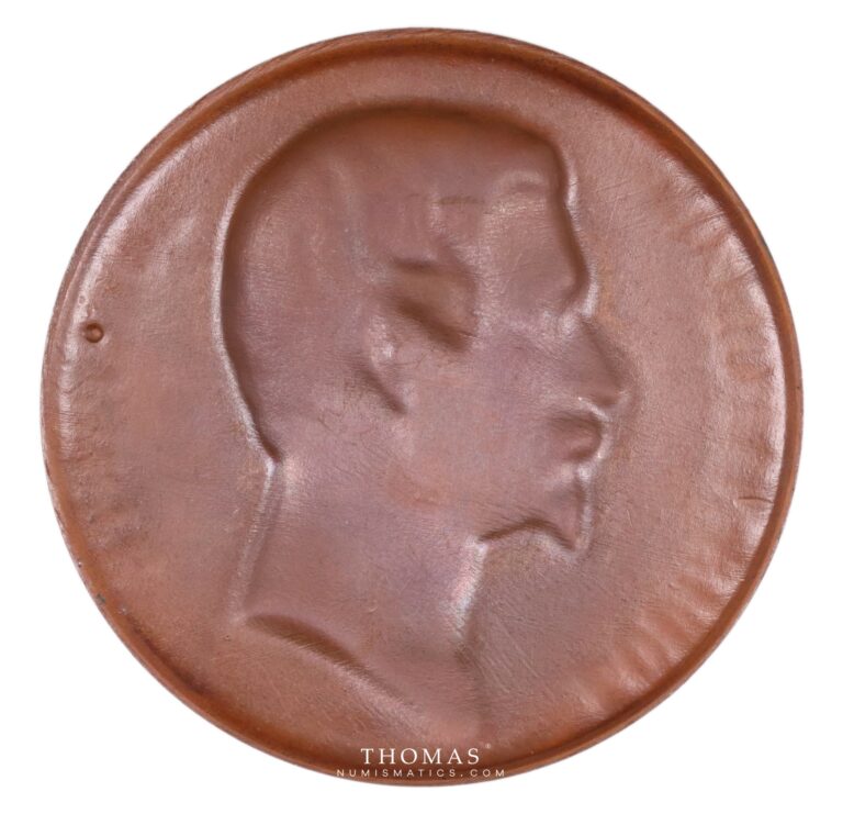 Medal napoleon III uniface reverse