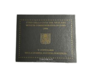 Box UNC - 2 euros commemorative - Vatican 2006