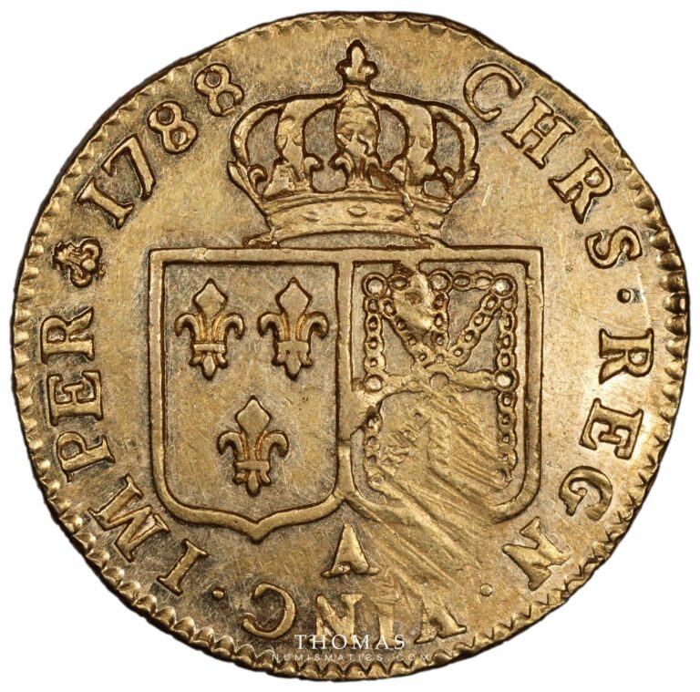 louis xvi or 1788 A reverse