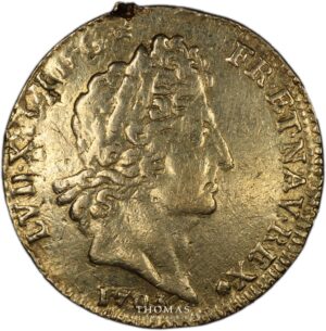 louis xiv or 8L insignes 1703 A obverse