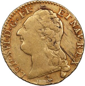 Louis xvi or 1787 A obverse