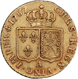 Louis xvi or 1787 A reverse