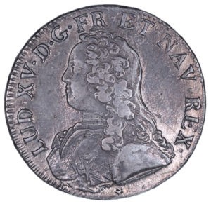 monnaie-louis-xv-ecu-1726-aix-avers george sobin