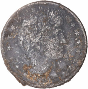 half dollar 1901 USA treasure sulphur springs obverse