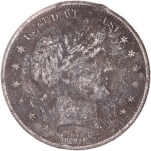 demi dollar 1904 USA avers-3 tresor Sulphur Springs