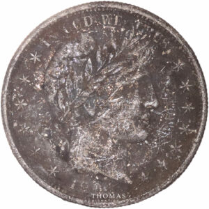half dollar 1904 USA obverse treasure sulphur springs