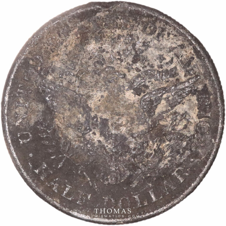 half dollar 1904 USA reverse treasure sulphur springs