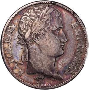 Napoleon I - 5 francs 1810 L- avers
