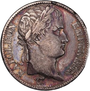 Napoleon I - 5 francs 1810 L- obverse