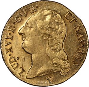 1787 I louis xvi gold or obverse
