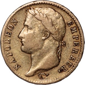 20 francs or 1811 turin avers
