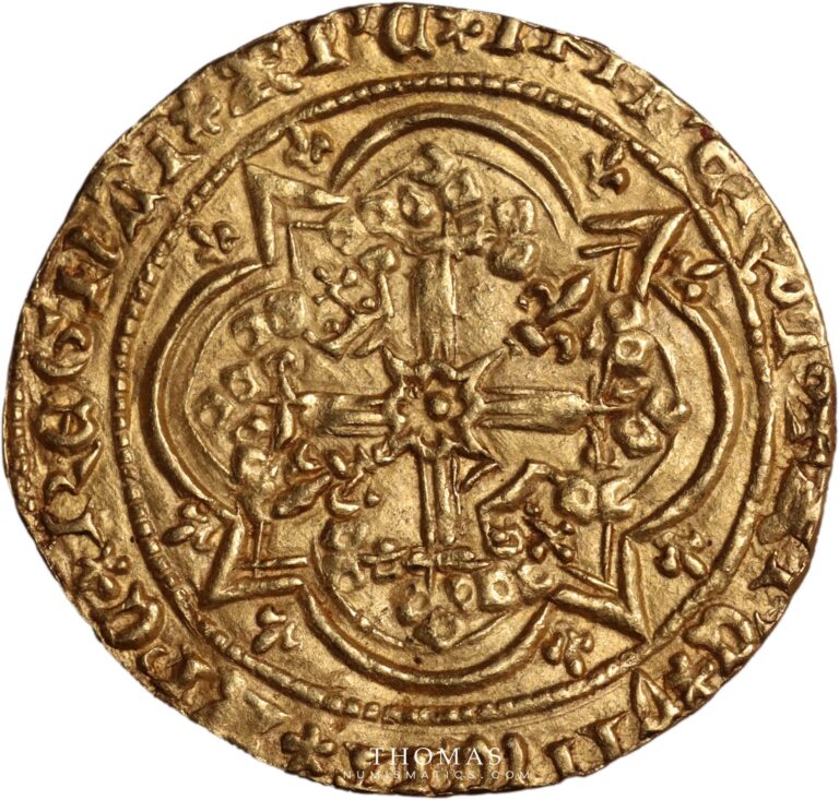 charles V franc a pied gold or reverse-2