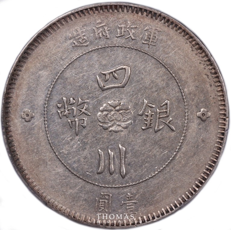 China Szechuan dollar avers