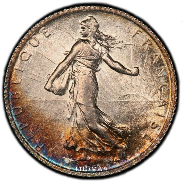 1 franc semeuse 1915 obverse pcgs MS 64