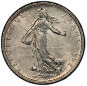 1 franc semeuse 1915 obverse pcgs MS 64 -4