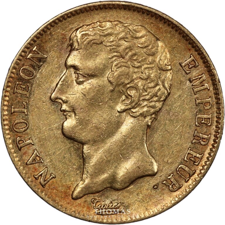 20 francs or napoleon I obverse an 12A buste intermediaire