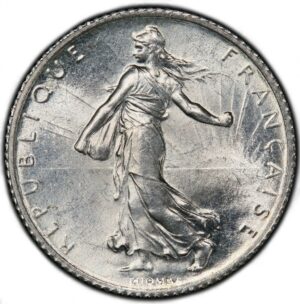 1 franc semeuse 1920 PCGS MS 66 avers