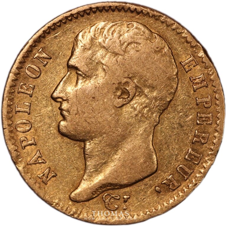 Napoleon I gold or 1807 W obverse lille-2