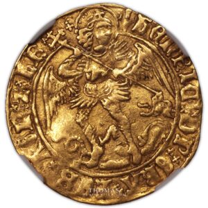 ange or henry VII NGC XF 45 obverse gold