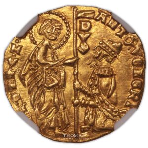italie ducat or antonio venier avers NGC MS 64 reverse gold