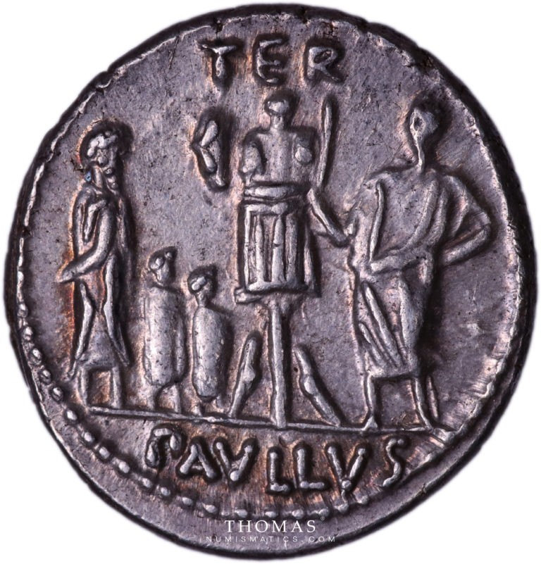 monnaie romaine Aemilia denier revers