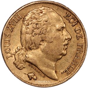 20 f or 1823 A obverse
