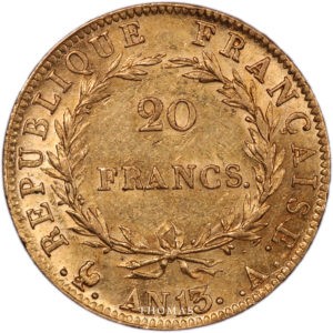 20 francs or an 13 A revers
