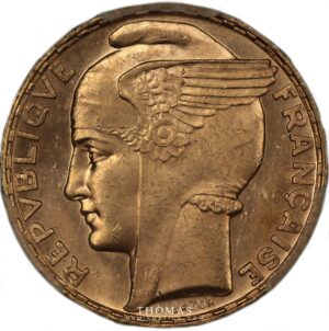 100 francs gold bazor obverse 1935