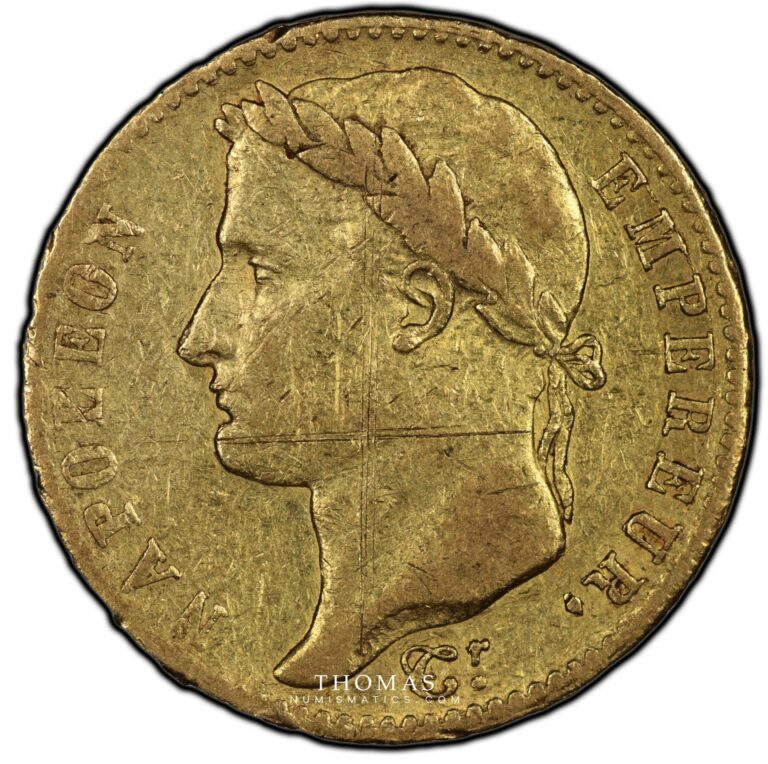 1815 L gold obverse 20 francs or -2