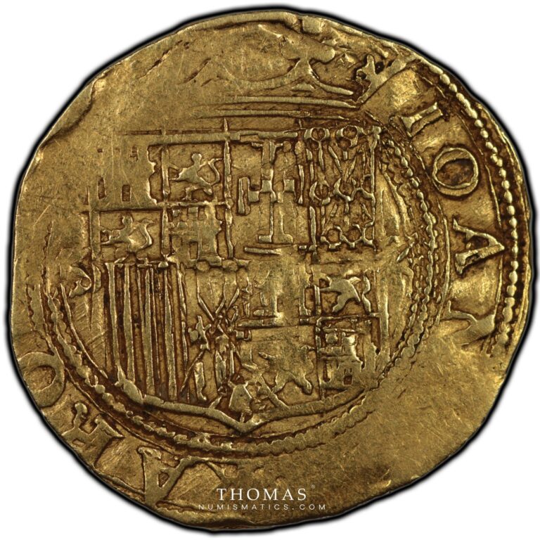 gold escudo jeanne et charles obverse-2