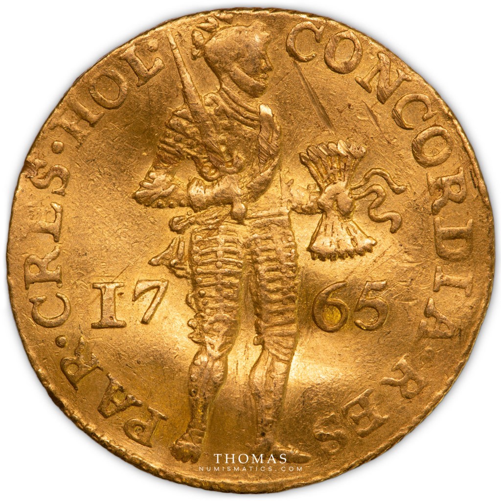 ducat or 1765 hollande avers